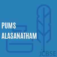 Pums Alasanatham Middle School Logo