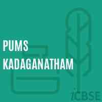 Pums Kadaganatham Middle School Logo