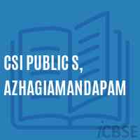 Csi Public S, Azhagiamandapam Secondary School Logo