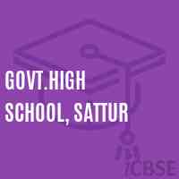Govt.High School, Sattur Logo