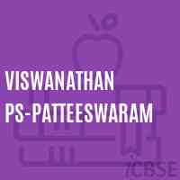 Viswanathan Ps-Patteeswaram Primary School Logo