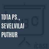 Tdta Ps., Sevelvilai Puthur Primary School Logo