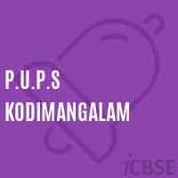 P.U.P.S Kodimangalam Primary School Logo