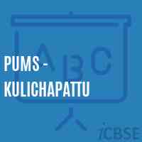 Pums - Kulichapattu Middle School Logo