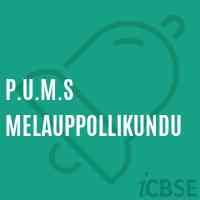 P.U.M.S Melauppollikundu Middle School Logo
