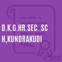 D.K.G.Hr.Sec..Sch,Kundrakudi High School Logo