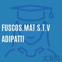 Fuscos.Mat.S.T.Vadipatti Secondary School Logo