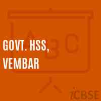 Govt. Hss, Vembar High School Logo