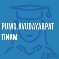 Pums.Avudayarpattinam Middle School Logo