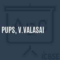 Pups, V.Valasai Primary School Logo