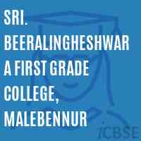 Sri. Beeralingheshwara First Grade College, Malebennur Logo
