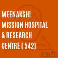Meenakshi Mission Hospital & Research Centre ( 542) College Logo