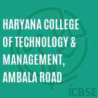 Haryana College of Technology & Management, Ambala Road Logo