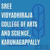 Sree Vidyadhiraja College of Arts and Science, Karunagappally Logo