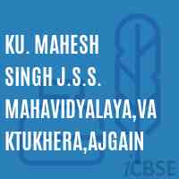 Ku. Mahesh Singh J.S.S. Mahavidyalaya,Vaktukhera,Ajgain College Logo
