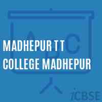 Madhepur T T College Madhepur Logo