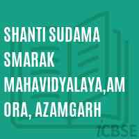 Shanti Sudama Smarak Mahavidyalaya,Amora, Azamgarh College Logo