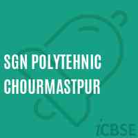 Sgn Polytehnic Chourmastpur College Logo