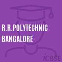R.R.Polytechnic Bangalore College Logo