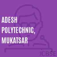 Adesh Polytechnic, Mukatsar College Logo
