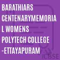 Barathiars Centenarymemorial Womens Polytech College -Ettayapuram Logo