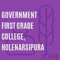 Government First Grade College, Holenarsipura Logo
