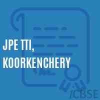 Jpe Tti, Koorkenchery College Logo