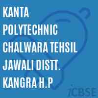 Kanta Polytechnic Chalwara Tehsil Jawali Distt. Kangra H.P College Logo