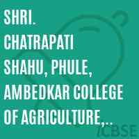Shri. Chatrapati Shahu, Phule, Ambedkar College of Agriculture, Ashti Logo