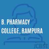 B. Pharmacy College, Rampura Logo