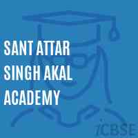 Sant Attar Singh Akal Academy School Logo
