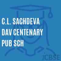 C.L. Sachdeva Dav Centenary Pub Sch School Logo