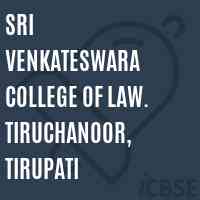 Sri Venkateswara College of Law. Tiruchanoor, Tirupati Logo