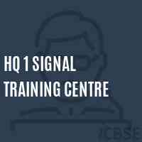 Hq 1 Signal Training Centre College Logo