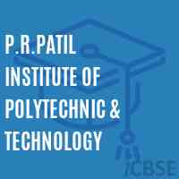 P.R.Patil Institute of Polytechnic & Technology Logo