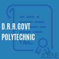D.R.R.Govt Polytechnic College Logo