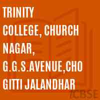 Trinity College, Church Nagar, G.G.S.Avenue,Chogitti Jalandhar Logo