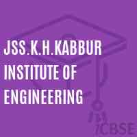Jss.K.H.Kabbur Institute of Engineering Logo