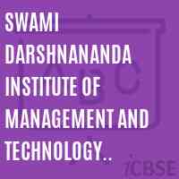 Swami Darshnananda Institute of Management and Technology Polytechnic Logo