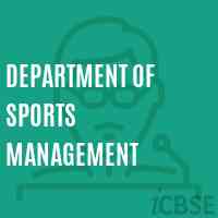 Department of Sports Management College Logo