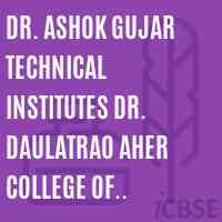 Dr. Ashok Gujar Technical Institutes Dr. Daulatrao Aher College of Engineering Logo