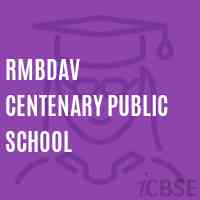Rmbdav Centenary Public School Logo