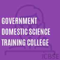 Government Domestic Science Training College Logo