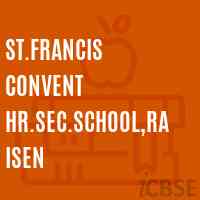St.Francis Convent Hr.Sec.School,Raisen Logo