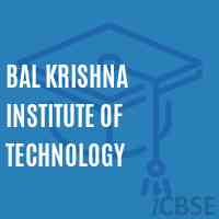 Bal Krishna Institute of Technology Logo