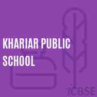 Khariar Public School Logo