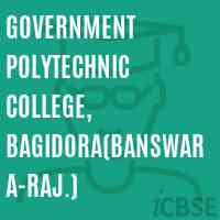Government Polytechnic College, Bagidora(Banswara-Raj.) Logo