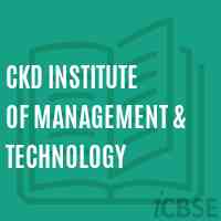Ckd Institute of Management & Technology Logo