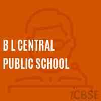 B L Central Public School Logo