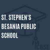St. Stephen'S Besania Public School Logo